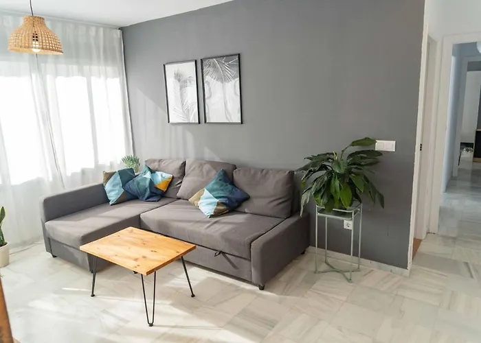 Central Penthouse With Large Private Terrace, 2 Bd Tarifa